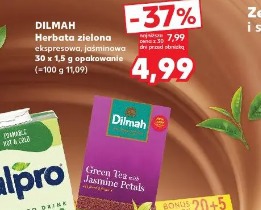 Dilmah Herbata zielona ekspresowa jaśminowa