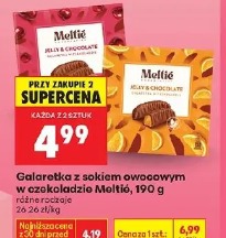 Galaretka z sokiem owocowym w czekoladzie Meltié