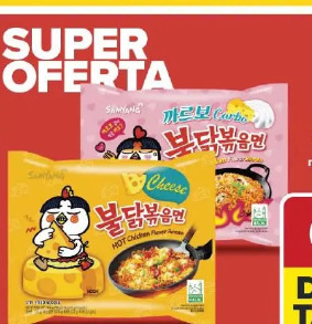 Wszystkie zupy i dania ramen Samyang