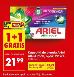 Ariel Allin1 Pods kapsułki do prania