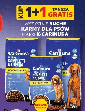 Wszystkie suche karmy dla psów marki K-Carinura