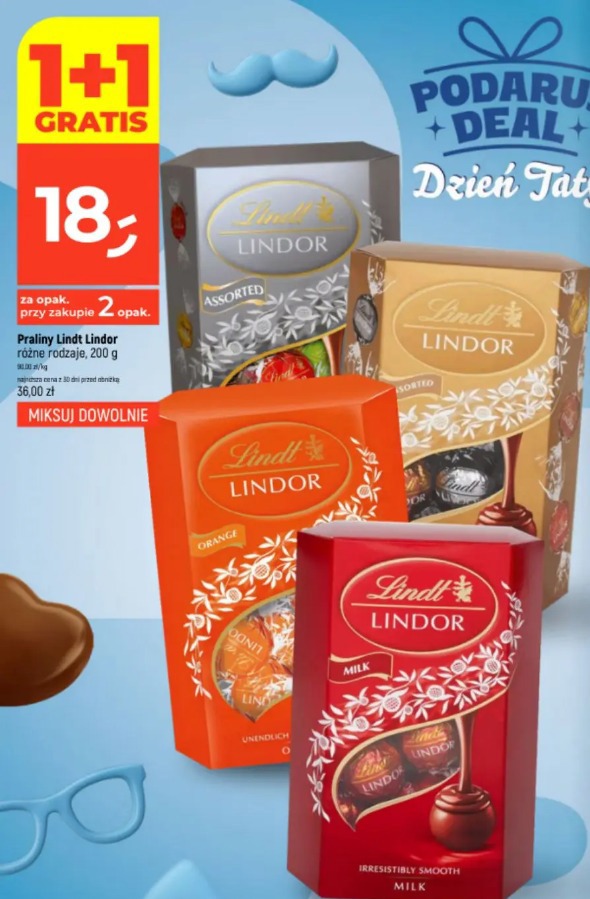 Praliny Lindt Lindor
