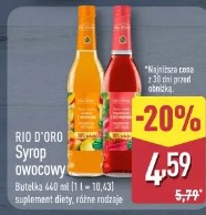 Rio d'Oro Syrop owocowy