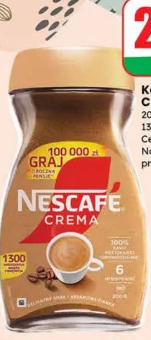 Kawa rozpuszczalna Crema Nescafe