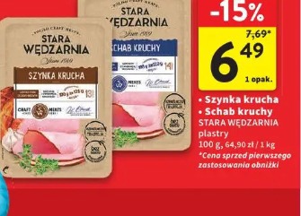 Szynka krucha STARA WĘDZARNIA