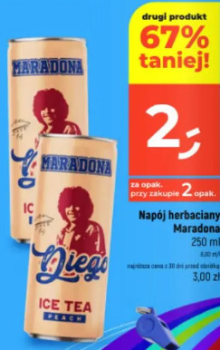 Napój herbaciany Maradona