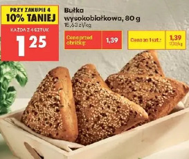 Bułka wysokobiałkowa