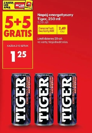 Napój energetyczny Tiger