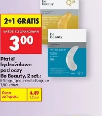 Be Beauty płatki hydrożelowe pod oczy