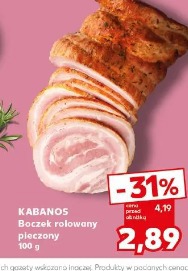 Kabanos Boczek rolowany pieczony