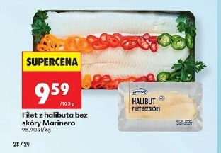 Filet z halibuta bez skóry Marinero