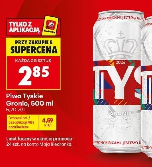 Piwo Tyskie Gronie