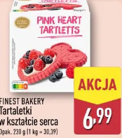Finest Bakery Tartaletki w kształcie serca