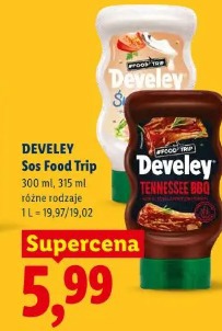 Develey sos Food Trip różne rodzaje