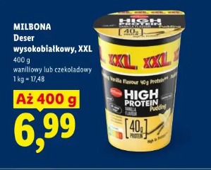 Milbona Deser wysokobiałkowy XXL