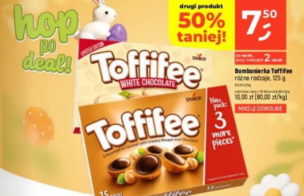 Bombonierka Toffifee różne rodzaje