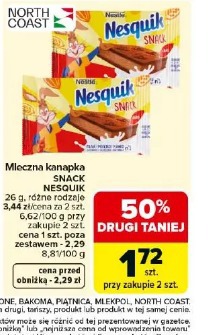 Mleczna kanapka SNACK NESQUIK