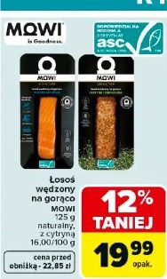 Łosoś wędzony na gorąco MOWI