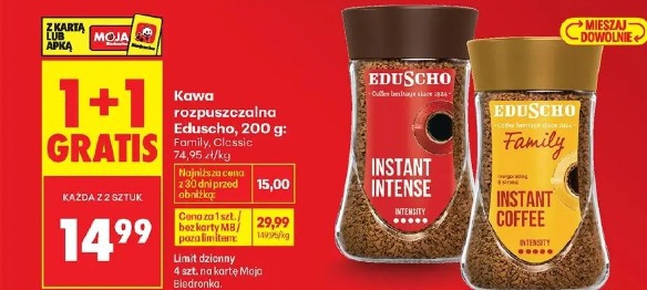 Kawa rozpuszczalna Eduscho Family, Classic