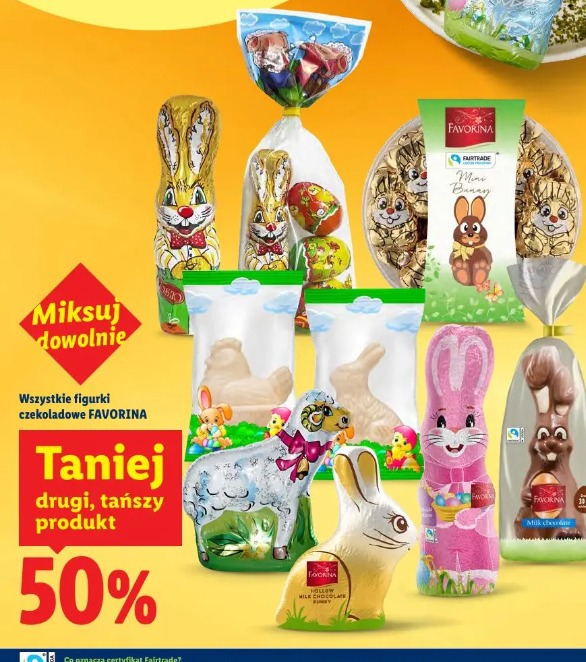 Wszystkie figurki czekoladowe Favorina