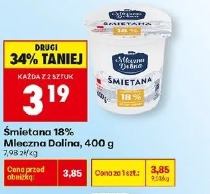 Śmietana 18% Mleczna Dolina