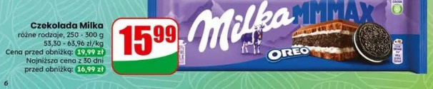 Czekolada Milka Oreo