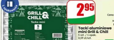 Tacki aluminiowe mini Grill & Chill