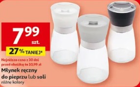 Młynek ręczny do pieprzu lub soli