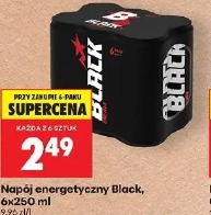 Napój energetyczny Black