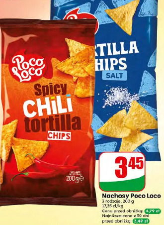 Spicy chili tortilla chips Poco Loco