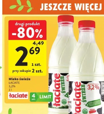 Mleko świeże Łaciate