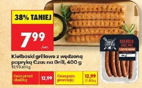 Kiełbaski grillowe z wędzoną papryką Czas na Grill