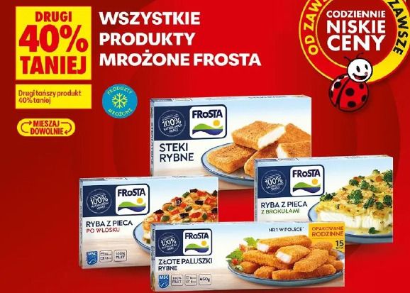Wszystkie produkty mrożone Frosta