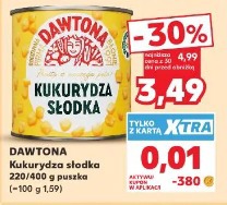 DAWTONA Kukurydza słodka
