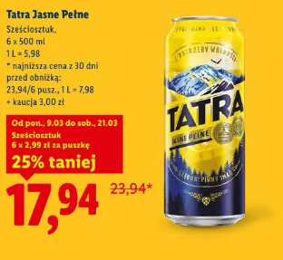 Tatra Jasne Pełne