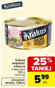 Gulasz angielski KRAKUS z kurczaka