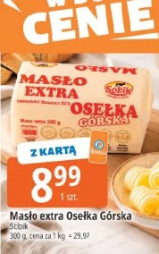 Masło extra Osełka Górska Sobik