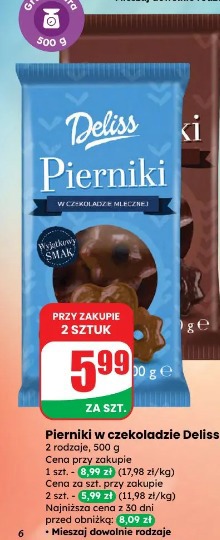 Pierniki w czekoladzie Deliss