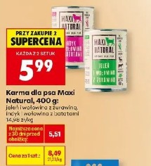 Karma dla psa Maxi Natural