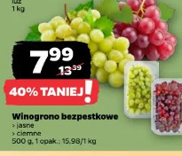Winogrono bezpestkowe