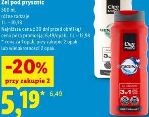 Cien Men Żel pod prysznic