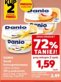 Serek homogenizowany Danio