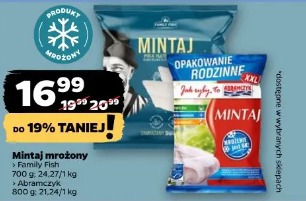 Mintaj mrożony Family Fish