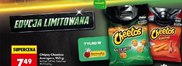Chipsy Cheetos Avengers