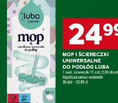 Mop i ściereczki uniwersalne do podłóg Luba