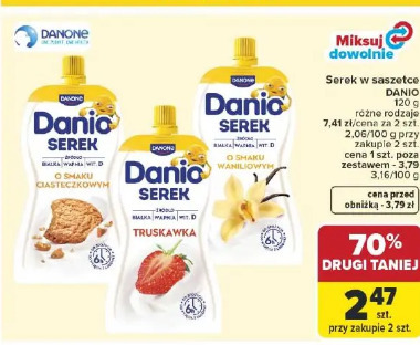 Serek w saszetce Danio