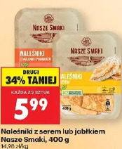 Naleśniki z serem lub jabłkiem Nasze Smaki