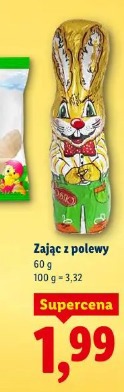 Zając z polewy