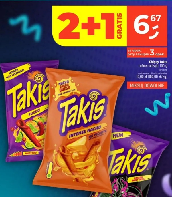 Takis chipsy