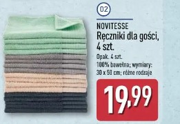 Novitesse Ręczniki dla gości, 4 szt.